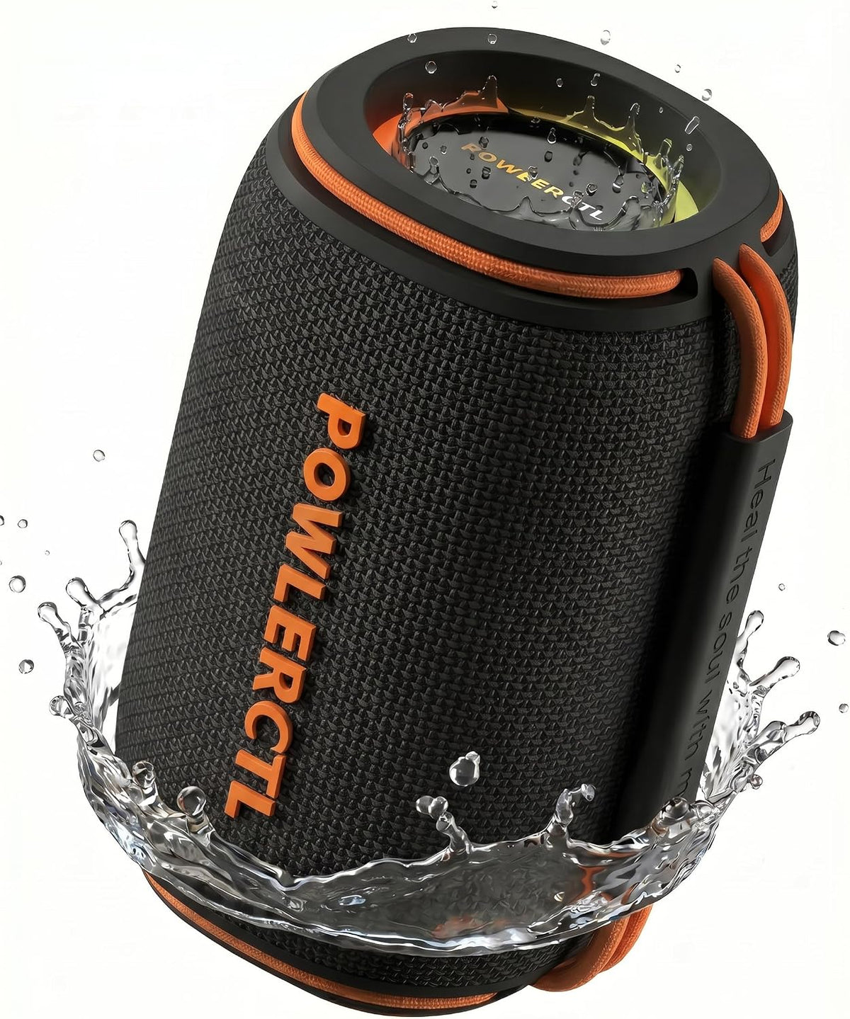 Bluetooth Speaker, 360° Portable Wireless Speaker, IPX6 Waterproof, Bluetooth 5.3, 6H Play Time, TWS for Home/Outdoor/Travel/Camping, Gift for Men, Birthday Gift