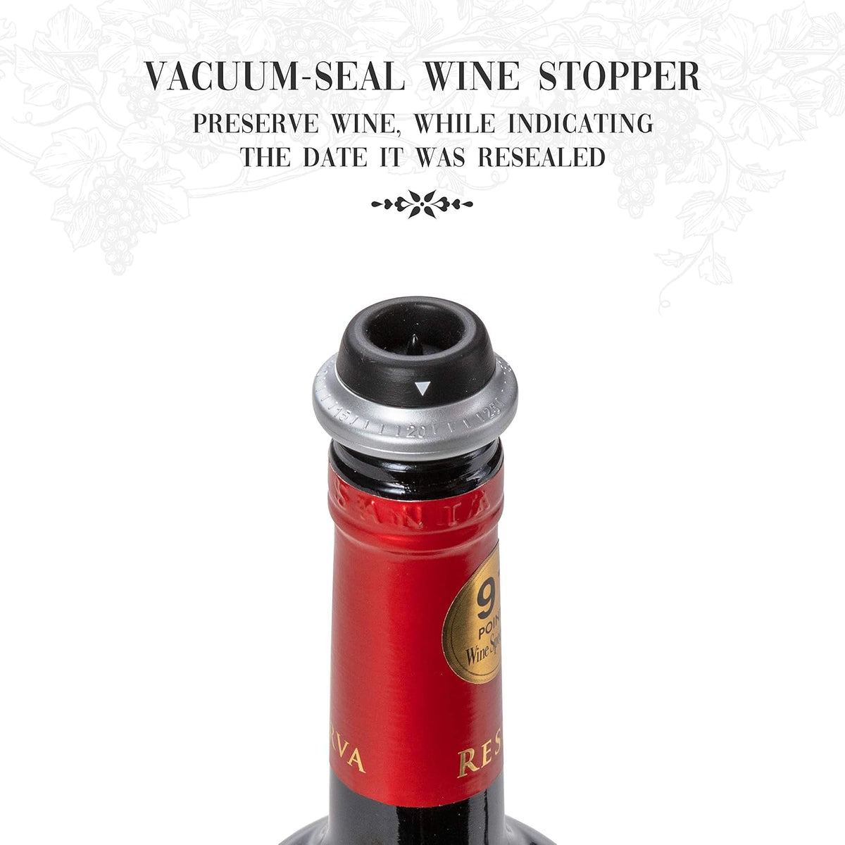 Wine Gift Set, 7-Piece Electric Opener, Aerator & Preserver Kit